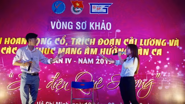 Tiết mục dự thi của thí sinh tại vòng sơ khảo.