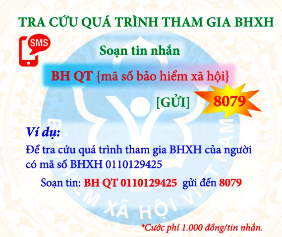 Người lao động có thể chủ động nắm bắt thông tin về quá trình tham gia BHXH thông qua dịch vụ tin nhắn