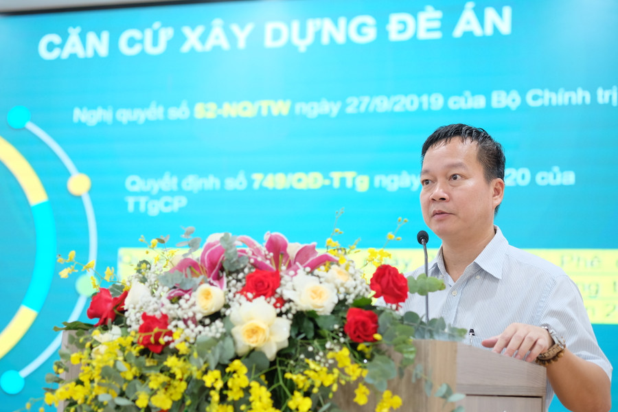 Ông Nguyễn Anh Dũng - Phó Vụ trưởng Vụ giáo dục Đại học (Bộ GD&ĐT) thông tin về đề án. Ảnh: Hoàng Vinh. Ông Nguyễn Anh Dũng - Phó Vụ trưởng Vụ giáo dục Đại học (Bộ GD&ĐT) thông tin về đề án. Ảnh: Hoàng Vinh.