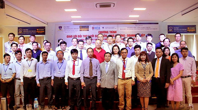 Chương trình mới tổ chức giao lưu tại trường ĐH Nguyễn Tất Thành. Chương trình mới tổ chức giao lưu tại trường ĐH Nguyễn Tất Thành.