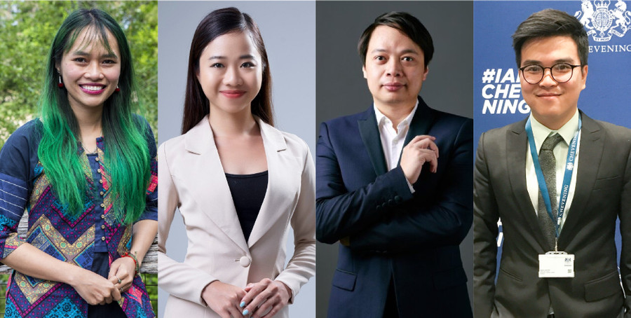 Hội đồng Anh đã lựa chọn đã chọn ra được 4 cá nhân xuất sắc tại Việt Nam để trao giải cho năm 2023. Ảnh: Hội đồng Anh.