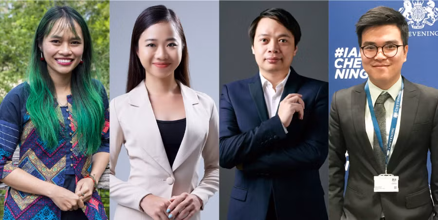 Hội đồng Anh đã lựa chọn đã chọn ra được 4 cá nhân xuất sắc tại Việt Nam để trao giải cho năm 2023. Ảnh: Hội đồng Anh.