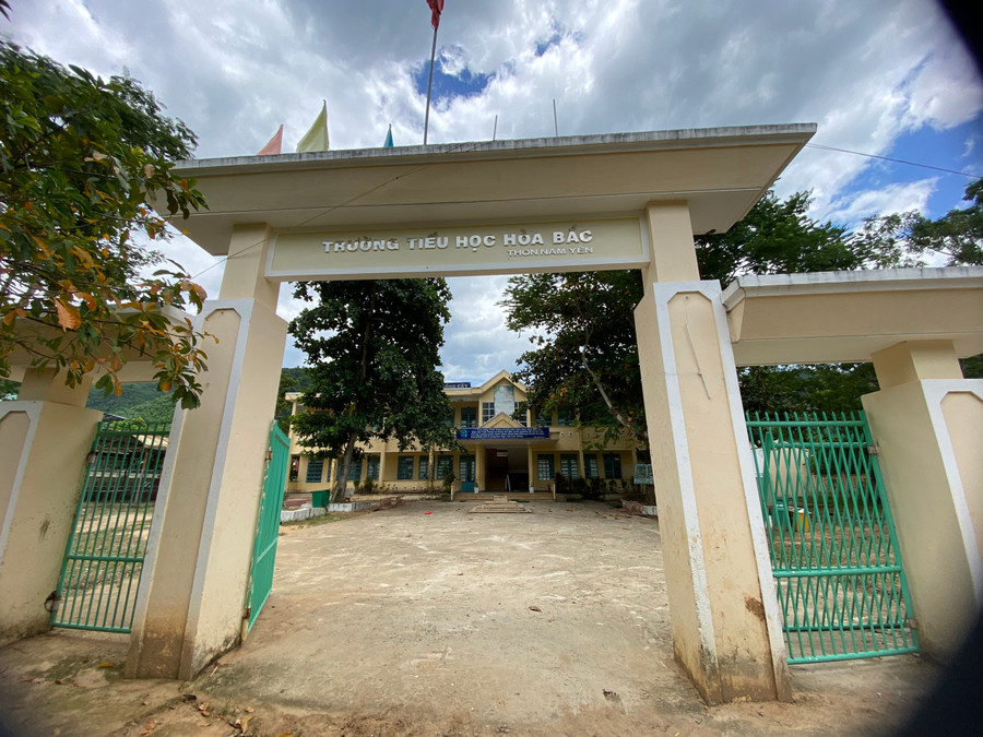 Trường Tiểu học Hòa Bắc điểm trường thôn Nam Yên. Ảnh: H.Vinh. Trường Tiểu học Hòa Bắc điểm trường thôn Nam Yên. Ảnh: H.Vinh.