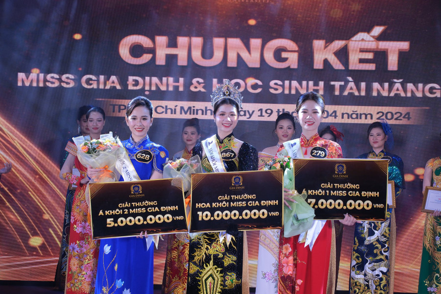 Top 3 chung cuộc của cuộc thi. Top 3 chung cuộc của cuộc thi.