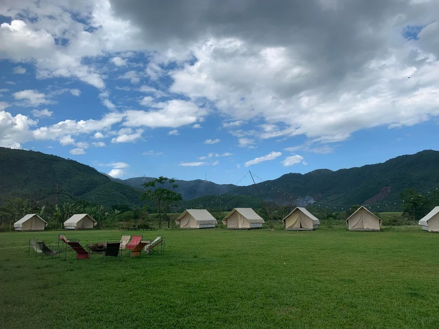 Khu Yên Retreat tại thôn Nam Yên, xã Hòa Bắc. 