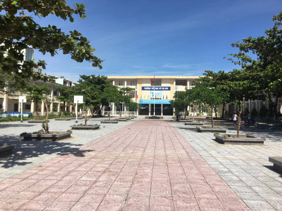 Khuôn viên Trường Tiểu học Võ Thị Sáu (TP. Đà Nẵng) rất sạch sẽ. Ảnh minh họa. Khuôn viên Trường Tiểu học Võ Thị Sáu (TP. Đà Nẵng) rất sạch sẽ. Ảnh minh họa.