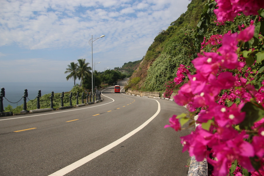 Đường lên Bán đảo Sơn Trà.