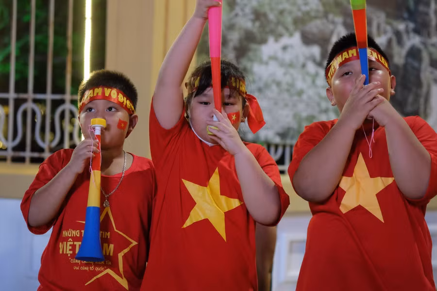 Muôn kiểu mừng U23 Việt Nam vô địch SEA Games 31 có ‘1-0-2’ của người dân Đà Nẵng ảnh 6