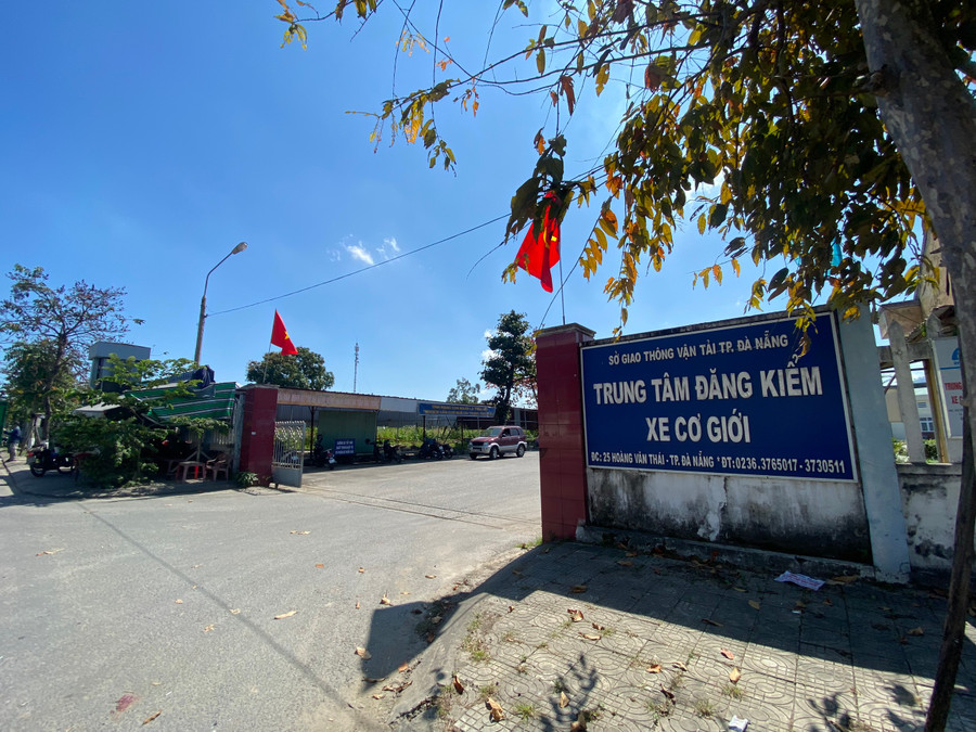 Trung tâm đăng kiểm xe cơ giới TP. Đà Nẵng. Ảnh: Hoàng Vinh. Trung tâm đăng kiểm xe cơ giới TP. Đà Nẵng. Ảnh: Hoàng Vinh.