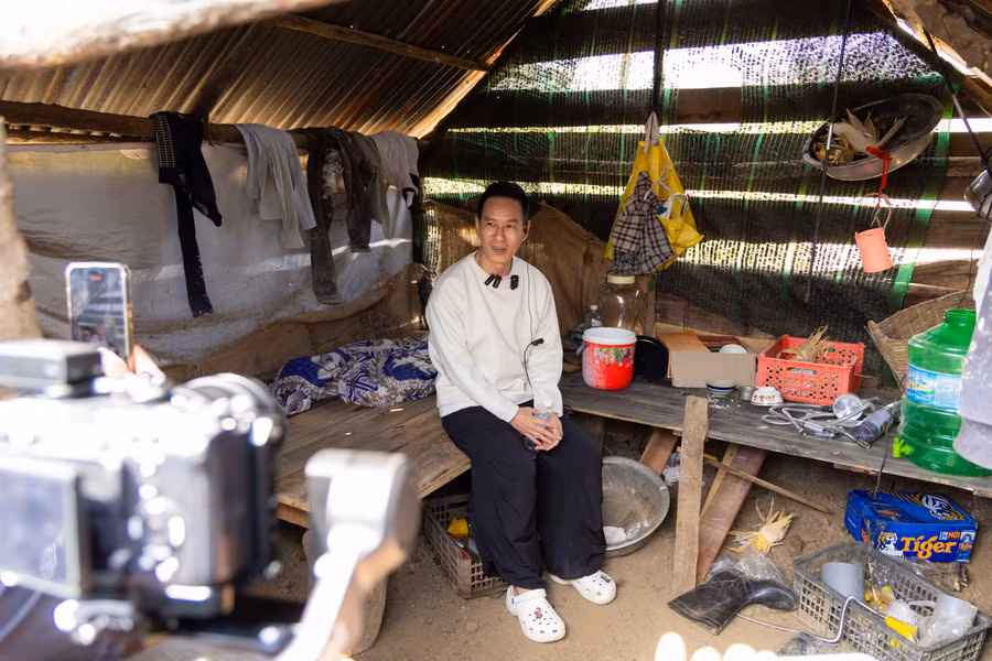 Nhà của Ba Dẹo - nhân vật Lý Hải đóng trong Lật Mặt 7.