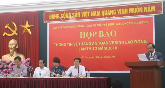 Quang cảnh họp báo