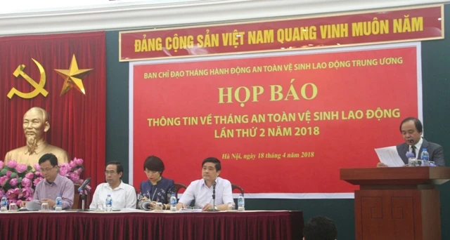 Quang cảnh họp báo