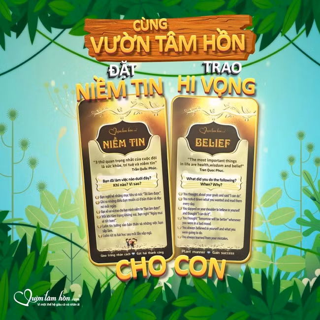 Sản phẩm của Vườn Tâm Hồn