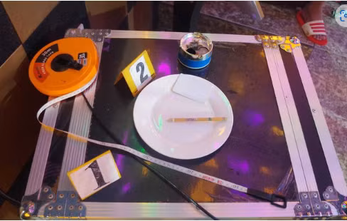 Dụng cụ các đối tượng dùng để sử dụng ma túy.