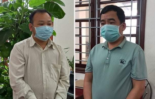 Hai đối tượng Hà và Khánh. Ảnh: Công an. 