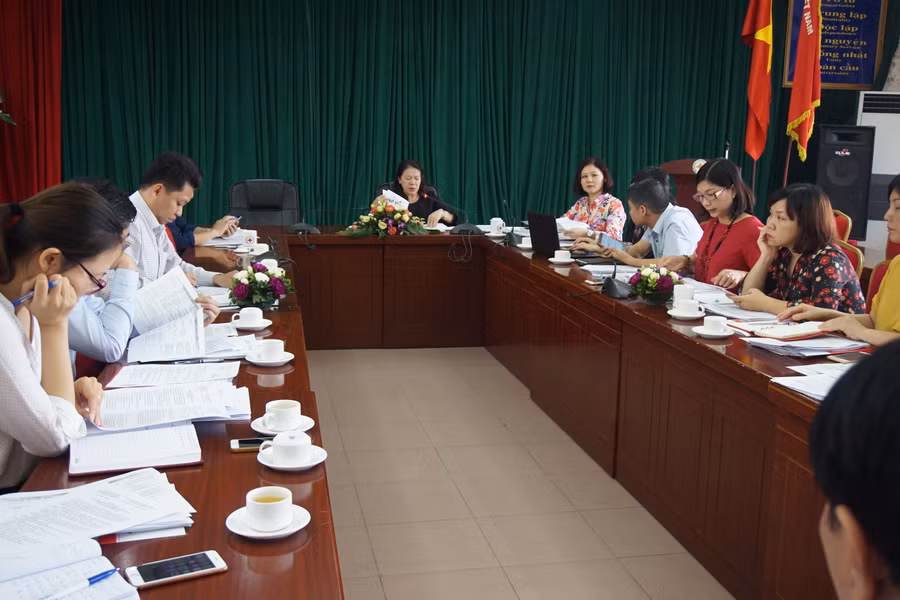 BTC họp chuẩn bị cho công tác Hội trại