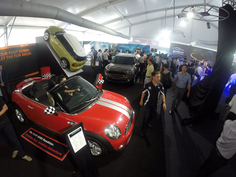 Triển lãm BMW World Xpo tại Việt Nam: Chưa xứng tầm thương hiệu ảnh 3 Xe MINI cũng xuất hiện trong triển lãm.