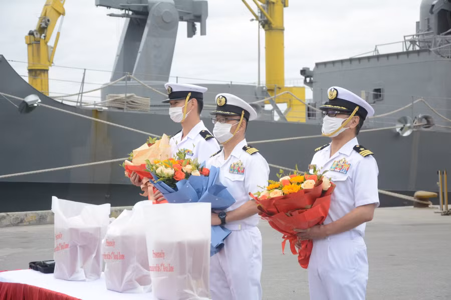 Trong thời gian tàu Biên đội tàu huấn luyện đường dài thăm Đà Nẵng, các đơn vị, cơ quan chức năng của thành phố sẽ phối hợp với phía Nhật Bản thực hiện công tác phòng, chống dịch Covid-19 theo quy định.