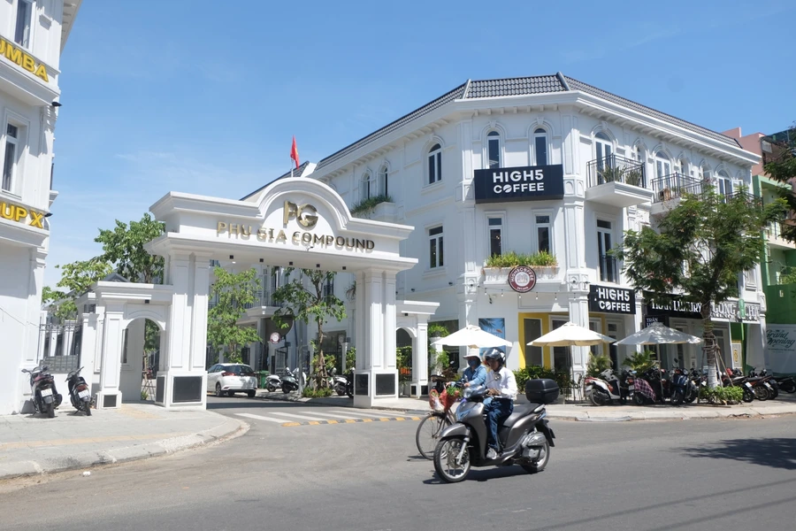 Khu nhà ở Phú Gia Compound. 