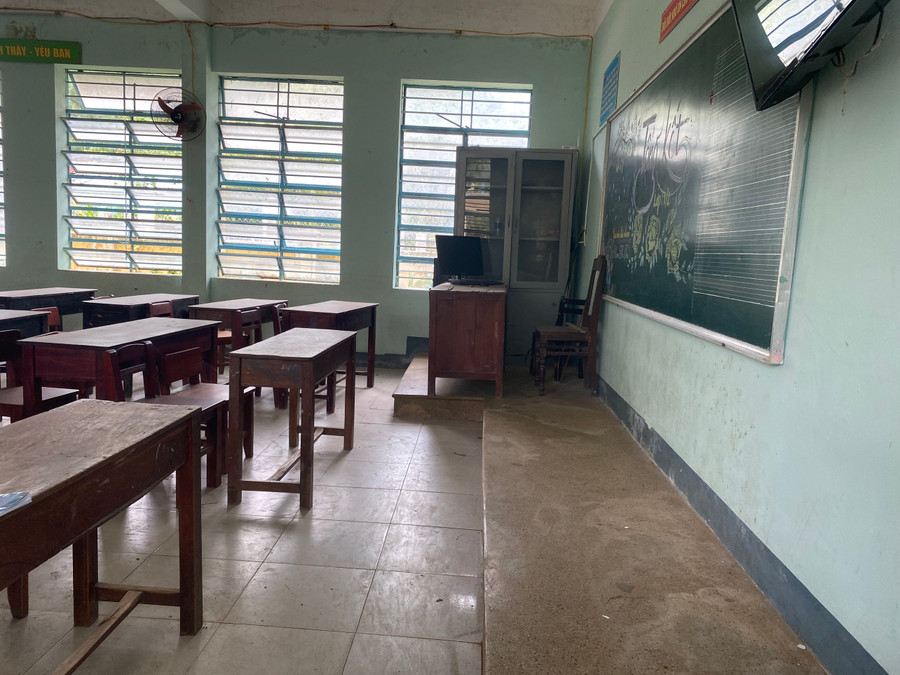 Cơ sở vật chất của Trường Tiểu học Hòa Bắc tại thôn Nam Yên. Ảnh: Hoàng Vinh. Cơ sở vật chất của Trường Tiểu học Hòa Bắc tại thôn Nam Yên. Ảnh: Hoàng Vinh.