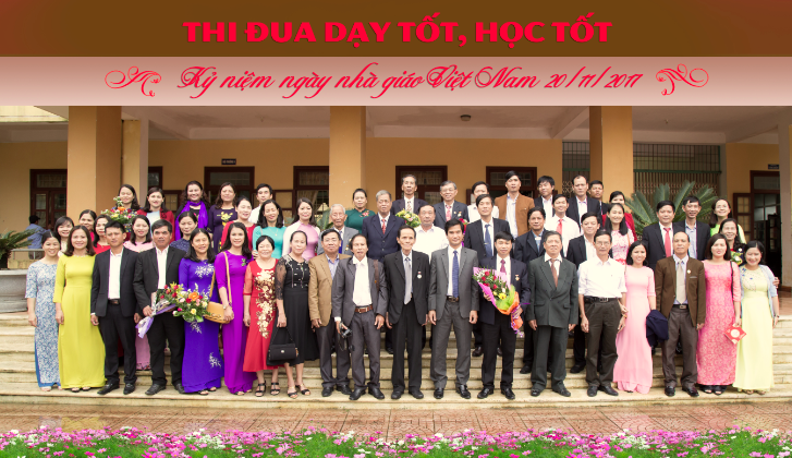 Các thế giáo viên Trường THPT Lệ Thuỷ chụp ảnh kỷ niệm với lãnh đạo địa phương nhân ngày Nhà giáo Việt Nam 20/11/2017. Các thế giáo viên Trường THPT Lệ Thuỷ chụp ảnh kỷ niệm với lãnh đạo địa phương nhân ngày Nhà giáo Việt Nam 20/11/2017.