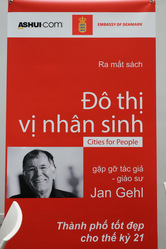 “Đô thị vị nhân sinh” là một trong những ấn phẩm mới nhất của Jan Gehl.