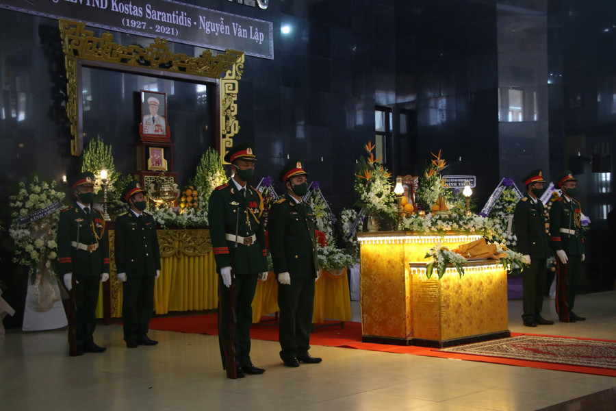 Lễ truy điệu Anh hùng lực lượng vũ trang nhân dân Kostas Nguyễn Văn Lập. Lễ truy điệu Anh hùng lực lượng vũ trang nhân dân Kostas Nguyễn Văn Lập.