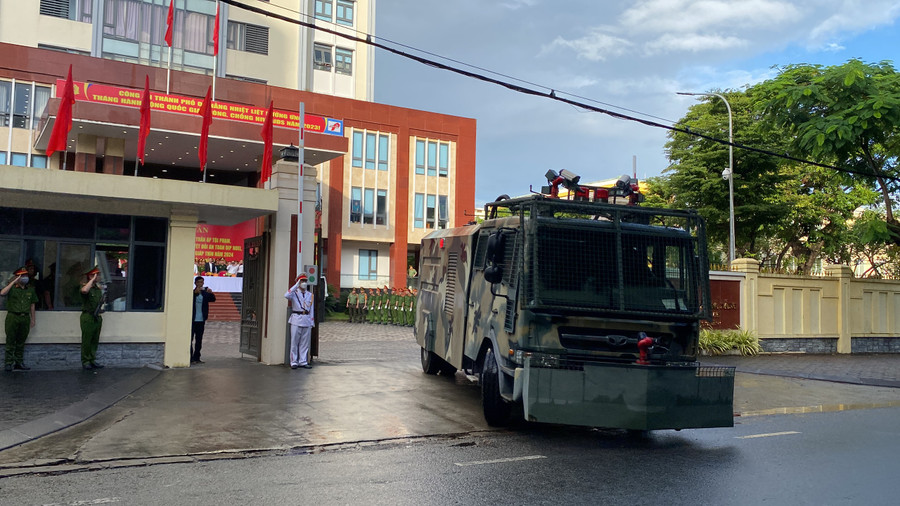 Phương tiện, trang thiết bị của Công an TP Đà Nẵng. Ảnh: Hoàng Vinh Phương tiện, trang thiết bị của Công an TP Đà Nẵng. Ảnh: Hoàng Vinh