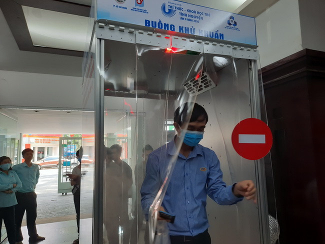 Khám phá buồng khử khuẩn phòng dịch Covid-19