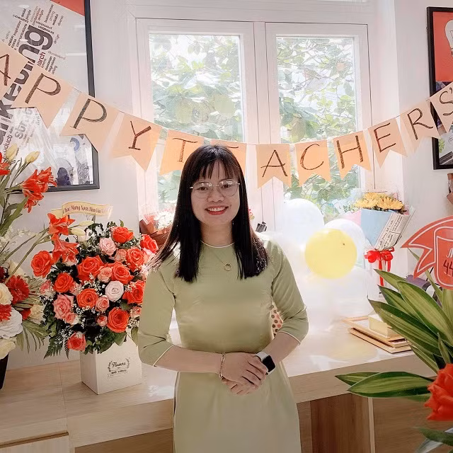 Nữ giảng viên trẻ Chu Mỹ Giang