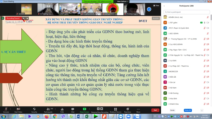 Phát triển hệ sinh thái truyền thông được xem là giải pháp hiệu quả trong việc nâng cao chất lượng và quảng bá hình ảnh giáo dục nghề nghiệp