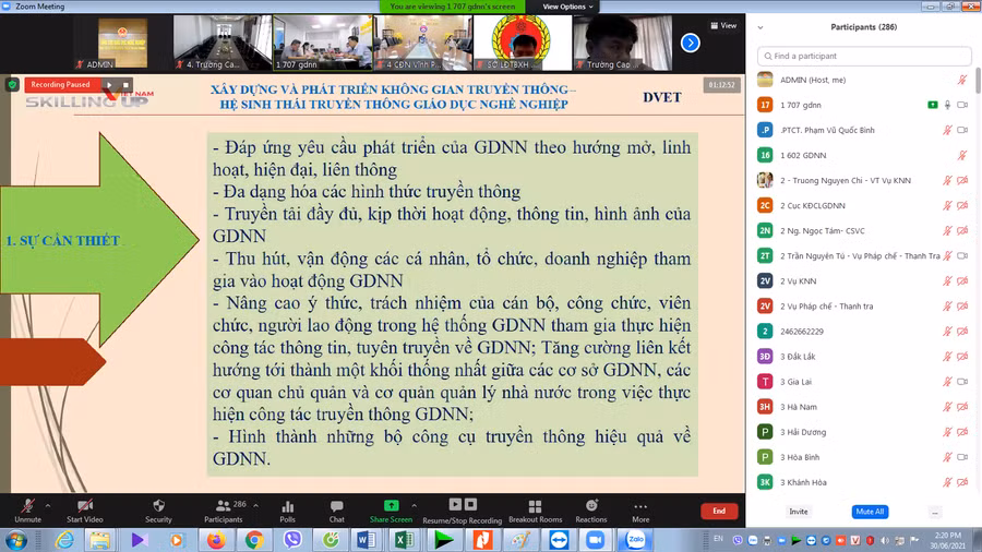Phát triển hệ sinh thái truyền thông được xem là giải pháp hiệu quả trong việc nâng cao chất lượng và quảng bá hình ảnh giáo dục nghề nghiệp