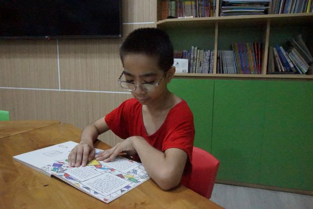 Cậu bé Nguyễn Bá Duy ước mơ trở thành bác sĩ