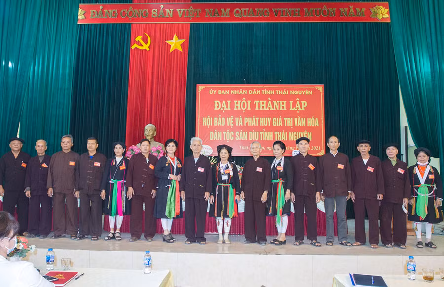 Ra mắt Ban chấp hành Hội Bảo vệ và Phát huy giá trị văn hóa dân tộc Sán Dìu tỉnh Thái Nguyên