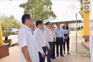 Tiếp xúc cử tri đối với người ứng cử đại biểu HĐND tỉnh khóa XX, nhiệm kỳ 2026-2031 tại xã Minh Thanh, Tuyên Quang. (Ảnh: CTTTQ)