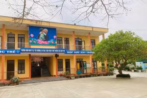 Trường Mầm non Tú Lệ, nơi xa nhất của huyện Văn Chấn, Yên Bái.