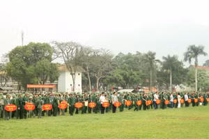 Hội thao thu hút 666 vận động viên tham gia. (Ảnh: Phạm Hoan)