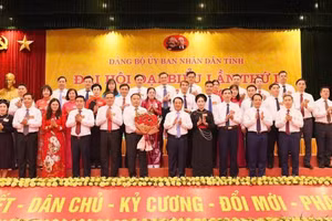 Ban chấp hành Đảng bộ UBND tỉnh Tuyên Quang nhiệm kỳ 2025 - 2030.