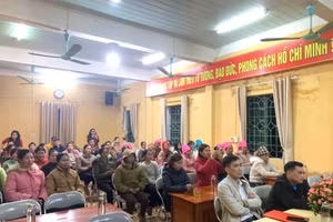 Các lớp xóa mù chữ tại Văn Chấn khai giảng vào đầu tháng 3/2025.