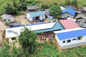 Điểm Trường Mầm non và Tiểu học Ha Cá, Khâu Vai, Tuyên Quang.