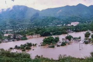 Thời tiết cực đoan, mưa lớn và lũ gia tăng tại Tuyên Quang. (Ảnh: TL)