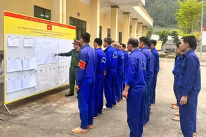 Những người đang cai nghiện ma túy sẽ được bỏ phiếu theo đúng quy định. (Ảnh: CATQ)