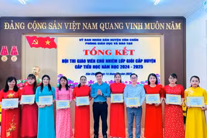 Hội thi nhằm tôn vinh các thầy cô giáo chủ nhiệm lớp giỏi của huyện Văn Chấn.