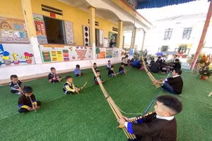 Các em học sinh được tham gia nhiều hoạt động kỹ năng.