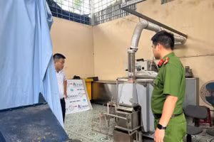 Hai bệnh viện tại Tuyên Quang bị phát hiện, xử lý do vi phạm trong lĩnh vực bảo vệ môi trường. (Ảnh: CATQ)