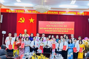 Điểm cầu tại Sở GD&ĐT Yên Bái (cũ).