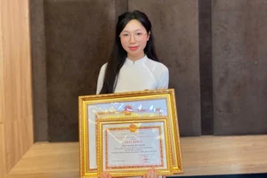 Nữ sinh Phạm Kiều Oanh. (Ảnh: NTCC)