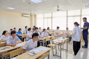 Học sinh Trường THPT Chuyên Hà Giang.