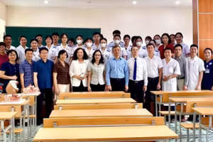 Giảng đường thực hành cho học sinh, sinh viên được khai trương.