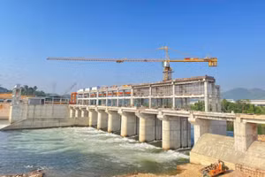 Dự án Nhà máy thủy điện Thác Bà 2. (Ảnh TL)